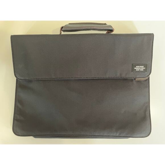 Jack Spade Canvas Briefcase - Picture 1 of 4